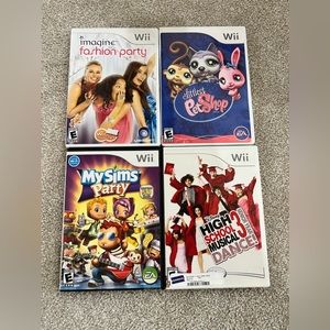 Nintendo Wii 4 Miscellaneous Games